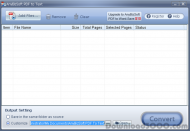 AnyBizSoft Free PDF to Text Converter screenshot